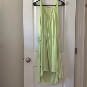Hi-Lo Tahari Lime Green Dress
